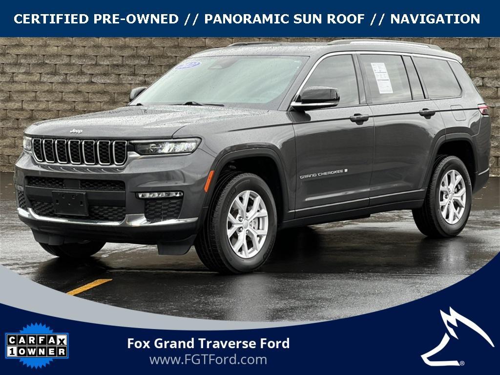 used 2022 Jeep Grand Cherokee L car, priced at $28,238
