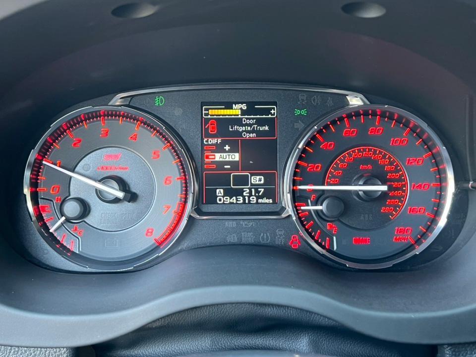 used 2016 Subaru WRX STI car, priced at $19,000