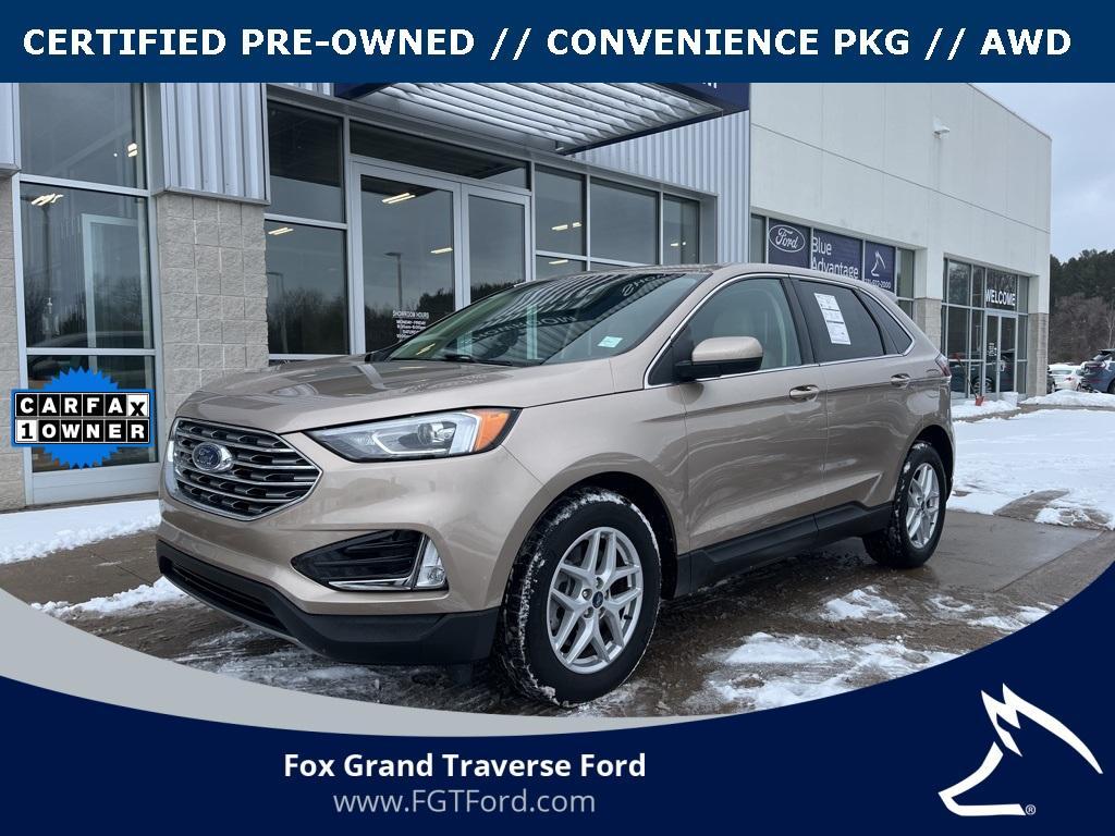 used 2021 Ford Edge car, priced at $24,857