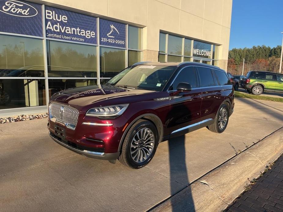 used 2022 Lincoln Aviator car, priced at $44,040