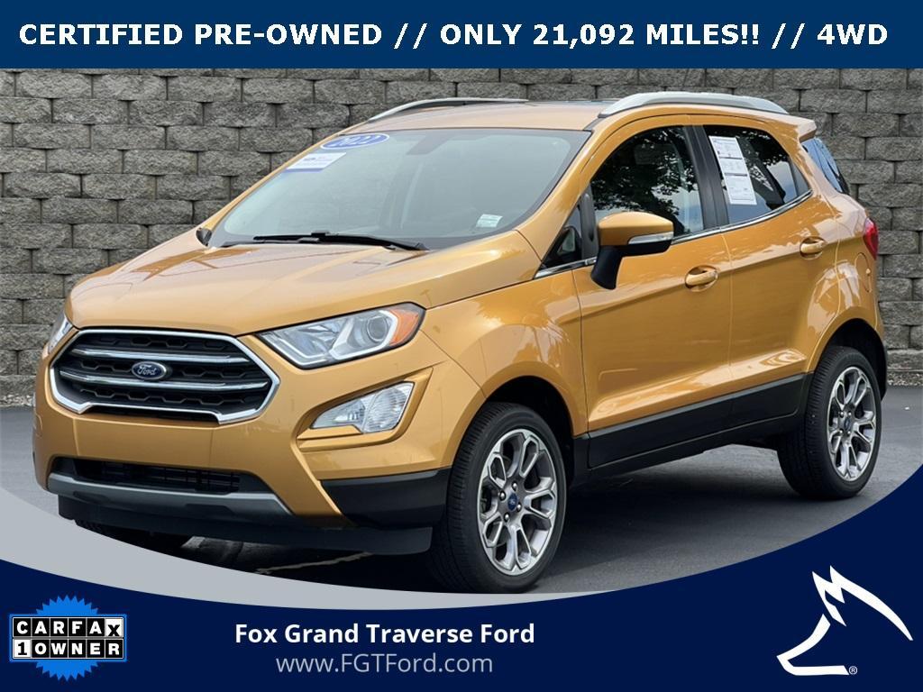 used 2022 Ford EcoSport car, priced at $20,889