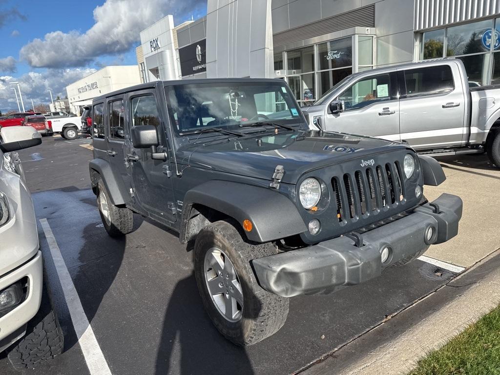 used 2018 Jeep Wrangler JK Unlimited car, priced at $17,978
