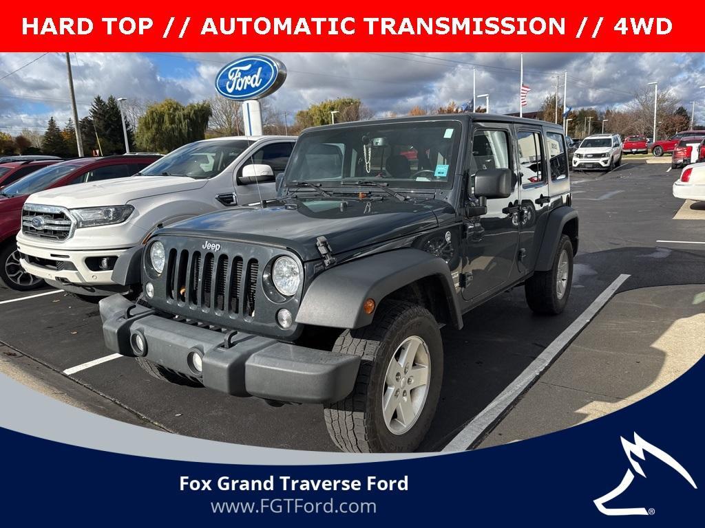 used 2018 Jeep Wrangler JK Unlimited car, priced at $17,978