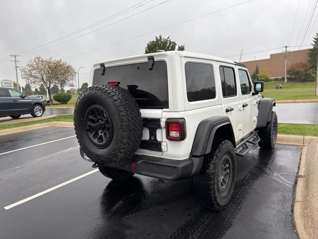 used 2022 Jeep Wrangler Unlimited car, priced at $37,189