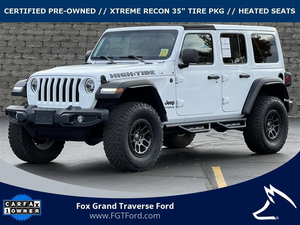 used 2022 Jeep Wrangler Unlimited car, priced at $36,399