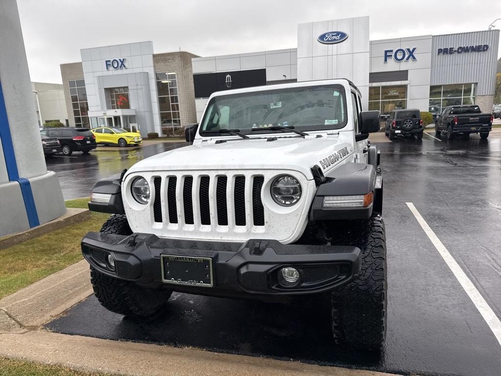 used 2022 Jeep Wrangler Unlimited car, priced at $37,189