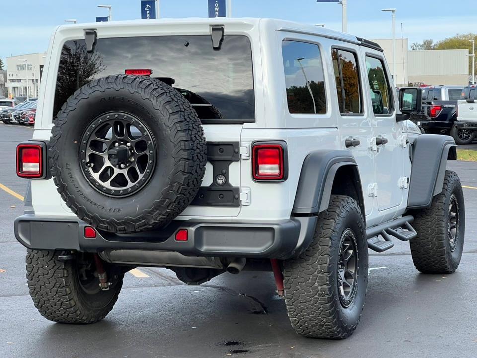 used 2022 Jeep Wrangler Unlimited car, priced at $36,399