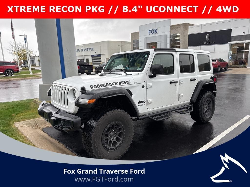 used 2022 Jeep Wrangler Unlimited car, priced at $37,189