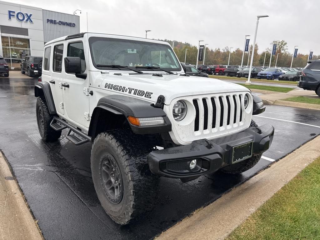 used 2022 Jeep Wrangler Unlimited car, priced at $37,189
