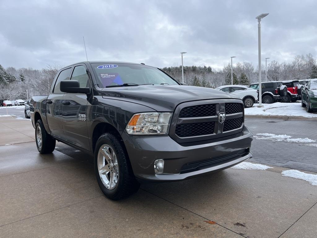 used 2018 Ram 1500 car, priced at $19,000