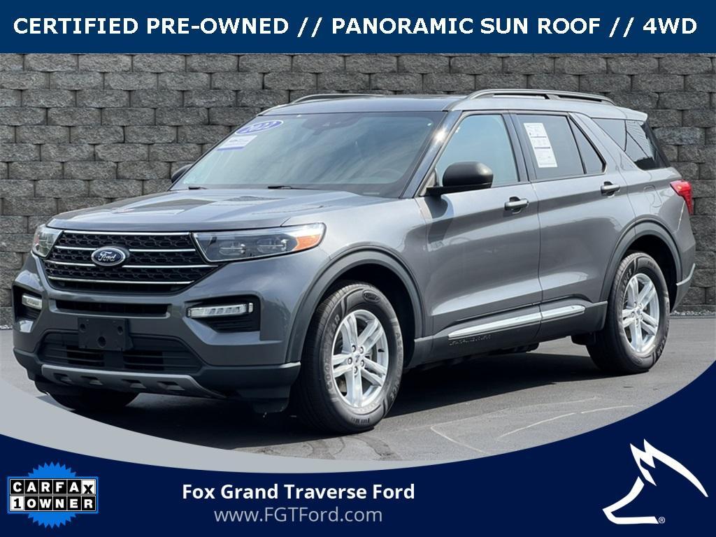 used 2022 Ford Explorer car, priced at $28,636