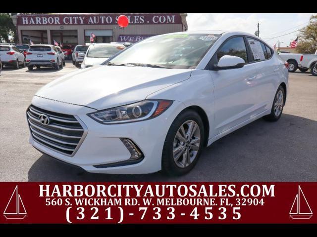 used 2018 Hyundai Elantra car, priced at $13,880