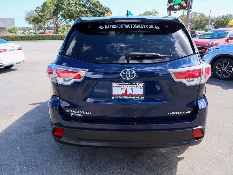 used 2015 Toyota Highlander car, priced at $22,995