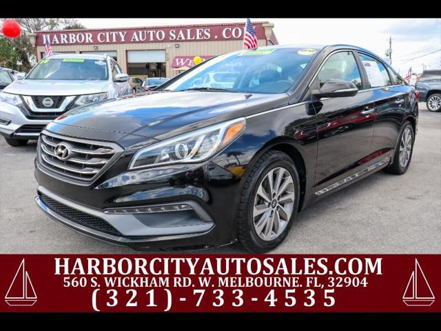 used 2015 Hyundai Sonata car, priced at $12,880