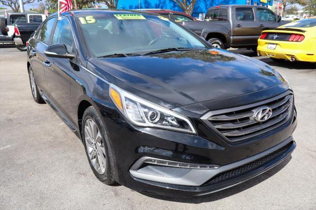 used 2015 Hyundai Sonata car, priced at $12,880