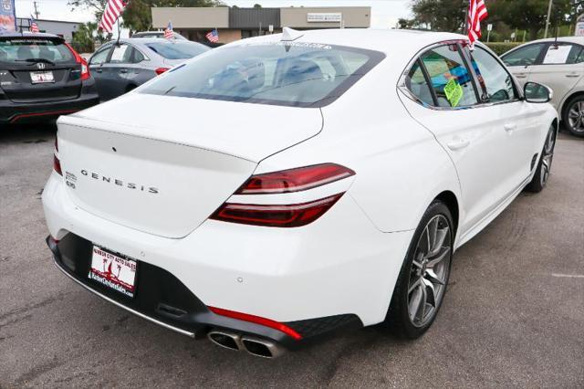 used 2022 Genesis G70 car, priced at $28,880