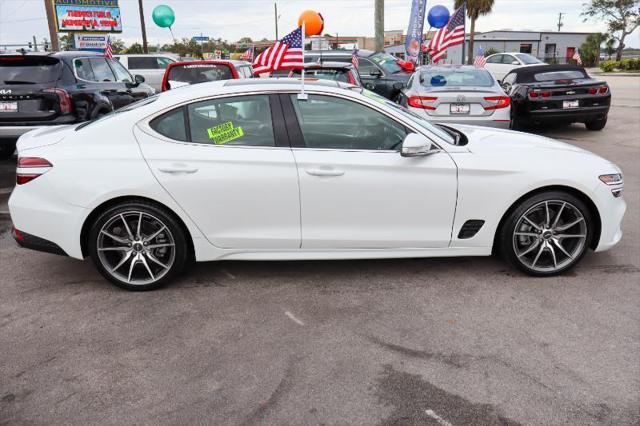 used 2022 Genesis G70 car, priced at $28,880