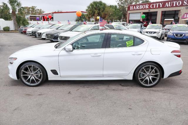 used 2022 Genesis G70 car, priced at $28,880