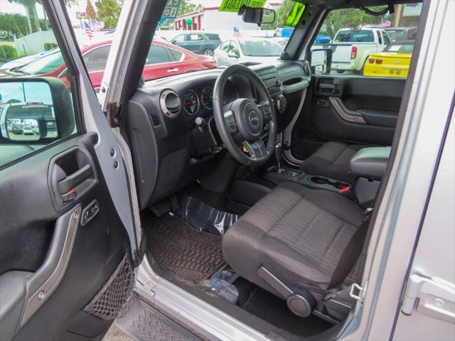 used 2012 Jeep Wrangler Unlimited car, priced at $17,995