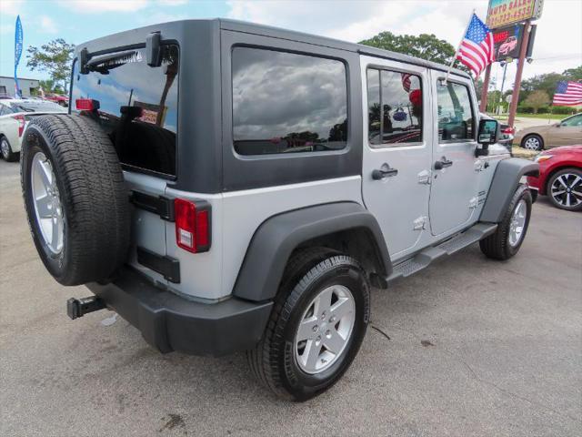 used 2012 Jeep Wrangler Unlimited car, priced at $17,995