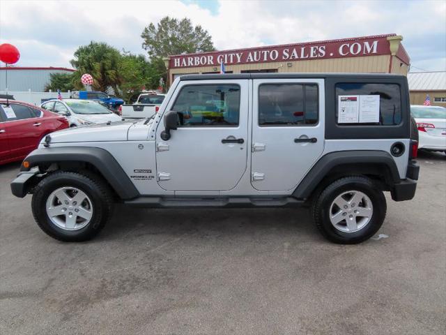 used 2012 Jeep Wrangler Unlimited car, priced at $17,995