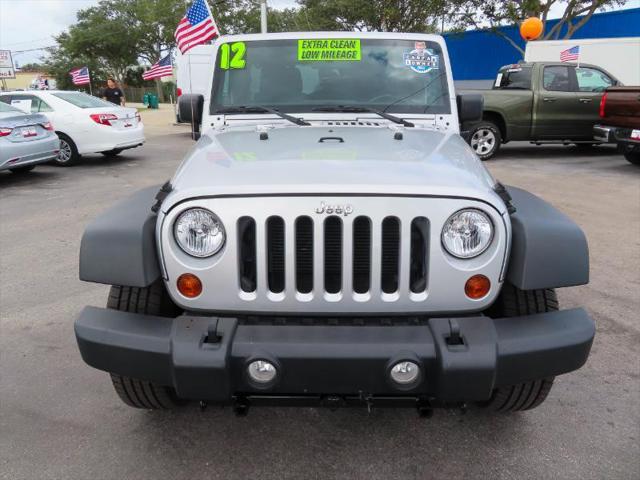 used 2012 Jeep Wrangler Unlimited car, priced at $17,995