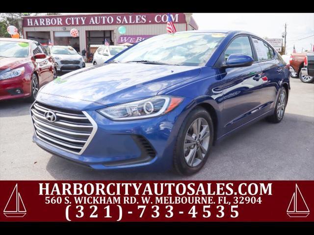 used 2018 Hyundai Elantra car, priced at $13,990