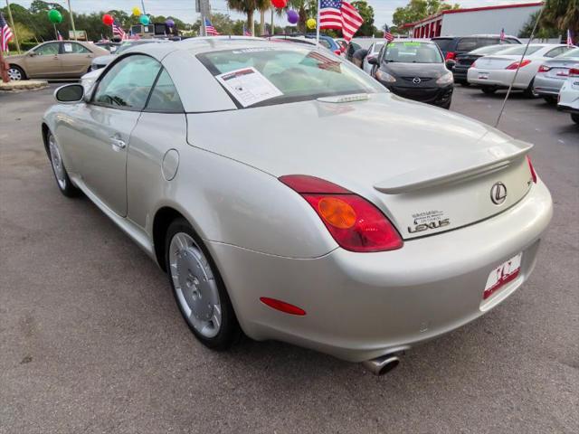 used 2002 Lexus SC 430 car, priced at $13,888