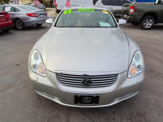 used 2002 Lexus SC 430 car, priced at $13,888