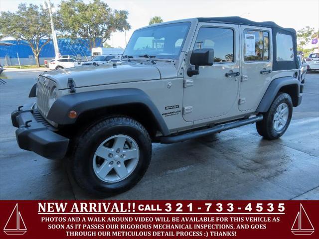 used 2016 Jeep Wrangler Unlimited car, priced at $21,995