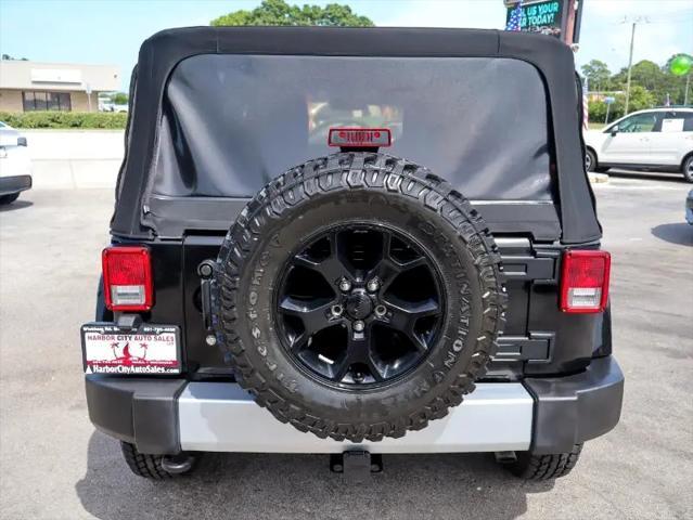used 2015 Jeep Wrangler car, priced at $17,995