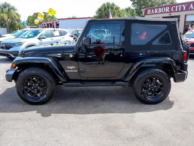 used 2015 Jeep Wrangler car, priced at $17,995