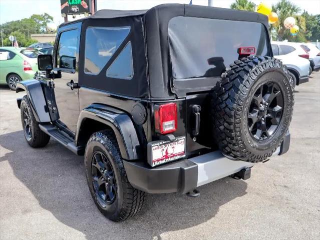 used 2015 Jeep Wrangler car, priced at $17,995