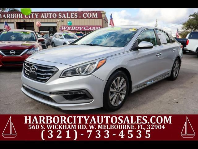 used 2017 Hyundai Sonata car, priced at $13,995