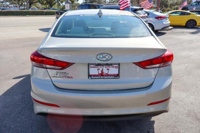 used 2018 Hyundai Elantra car, priced at $13,880