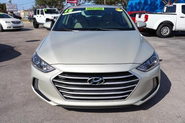 used 2018 Hyundai Elantra car, priced at $13,880