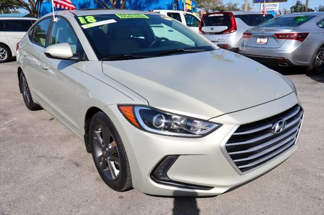 used 2018 Hyundai Elantra car, priced at $13,880