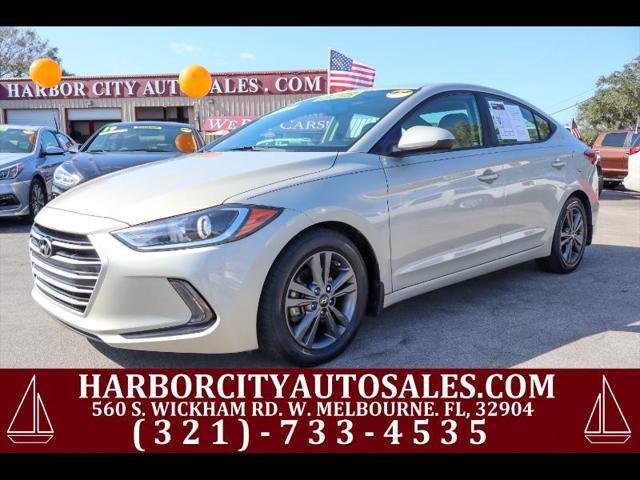 used 2018 Hyundai Elantra car, priced at $13,880