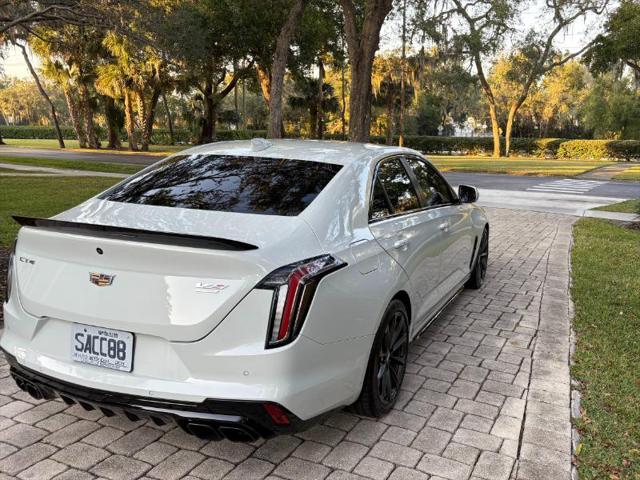 used 2023 Cadillac CT4-V car, priced at $57,990