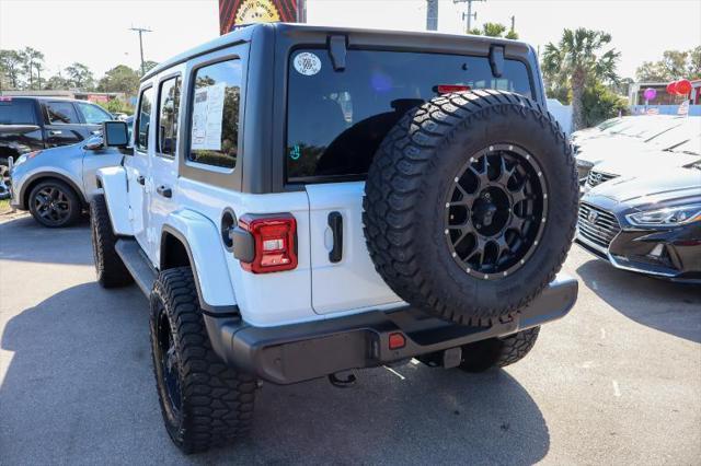 used 2021 Jeep Wrangler Unlimited car, priced at $36,880