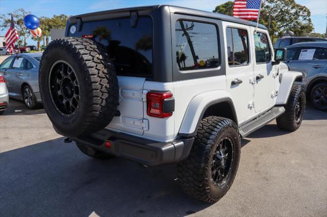 used 2021 Jeep Wrangler Unlimited car, priced at $36,880