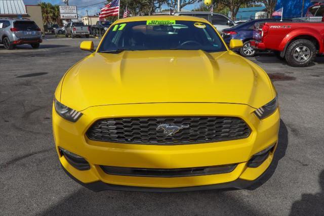 used 2017 Ford Mustang car, priced at $18,995