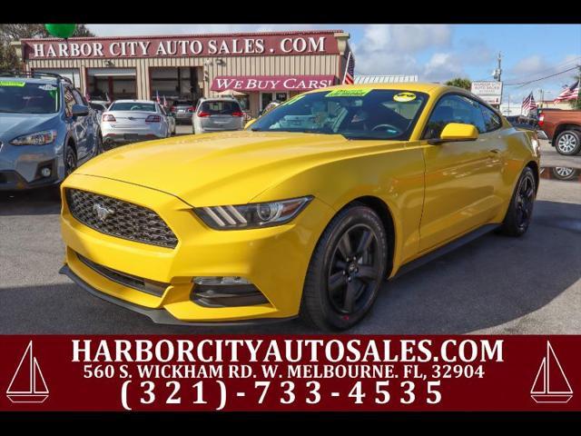 used 2017 Ford Mustang car, priced at $18,995