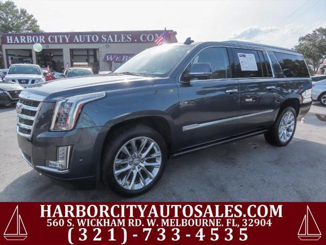 used 2020 Cadillac Escalade ESV car, priced at $47,995