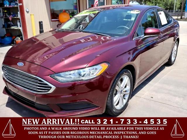 used 2018 Ford Fusion car, priced at $16,995