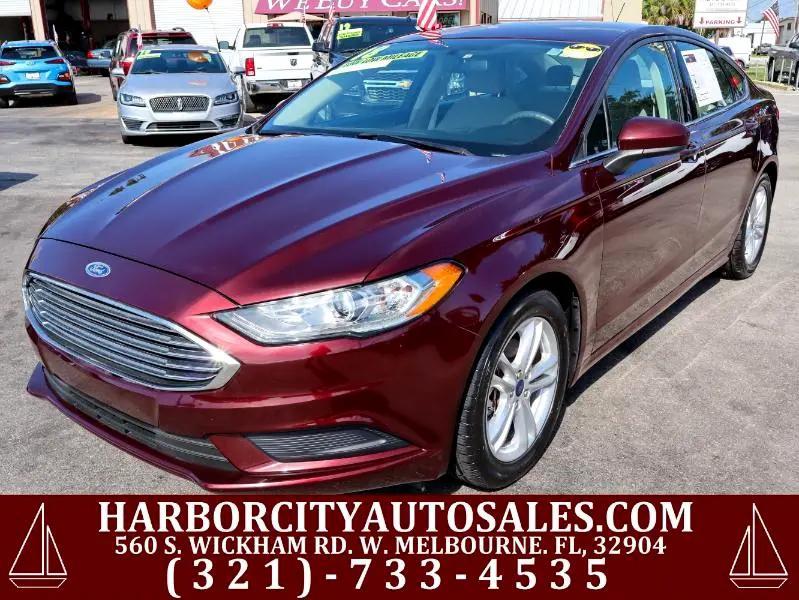 used 2018 Ford Fusion car, priced at $16,995