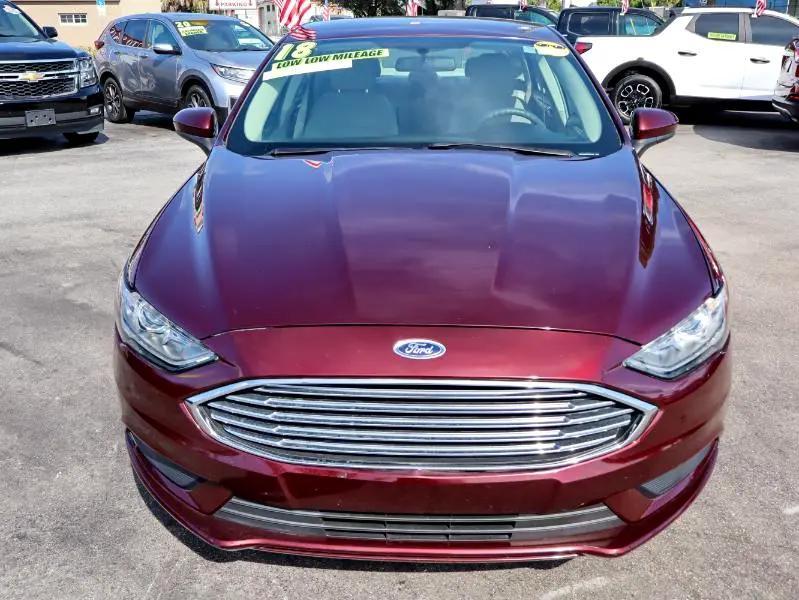 used 2018 Ford Fusion car, priced at $16,995