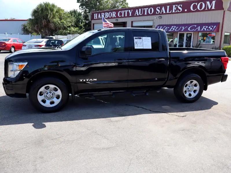 used 2021 Nissan Titan car, priced at $26,995