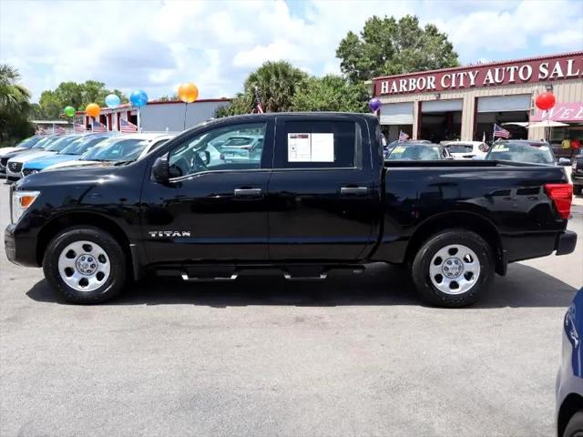used 2021 Nissan Titan car, priced at $26,995