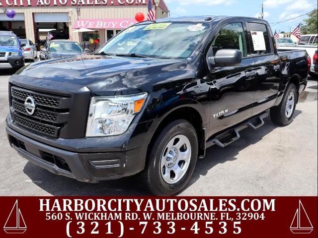 used 2021 Nissan Titan car, priced at $26,995